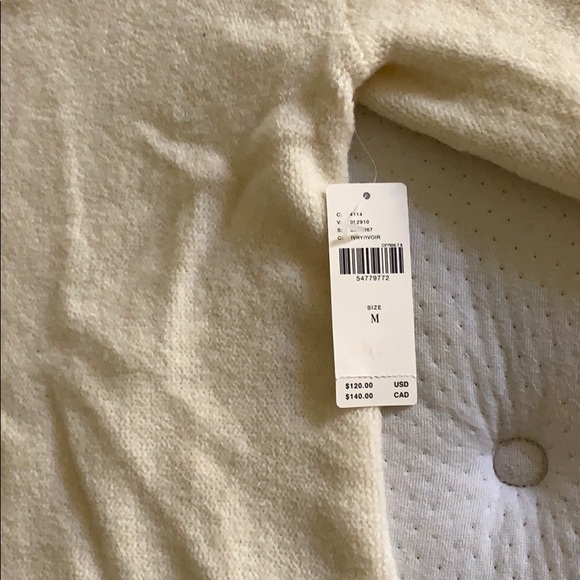 Cream Anthro Sweater NEVER BEEN WORN - Picture 3 of 5